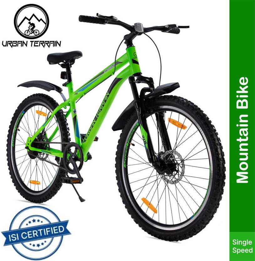 Urban Terrain Bolt Cycles for Men with Front Suspension & Dual Disc