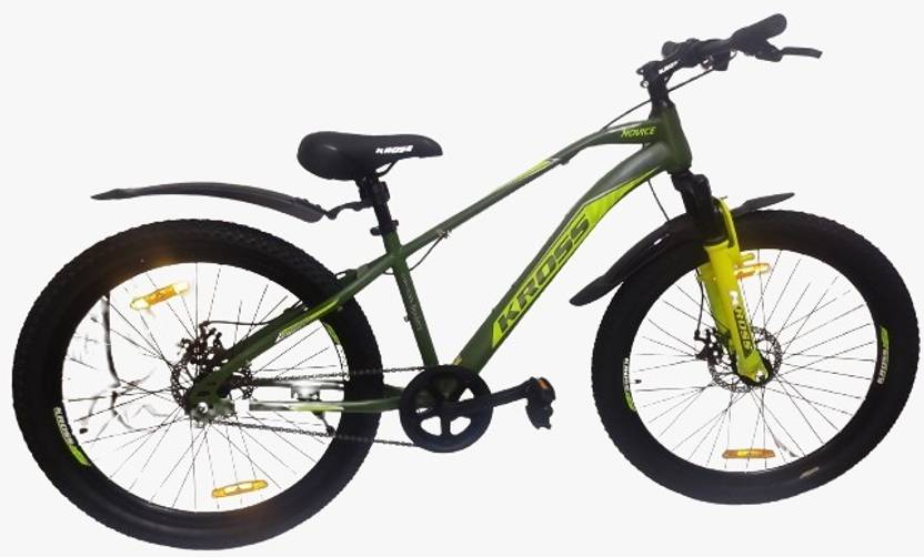 Kross Novice MTB Bike Ranger Dual Disc Brake Shocker(Bell, Lock) 95