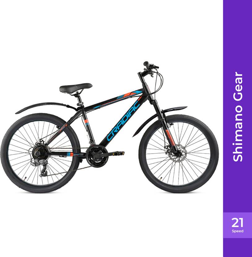CRADIAC GLOBETROTTER 21 SPEED 26 T Hybrid Cycle/City Bike Price in