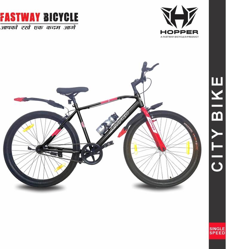 Fastway Bicycle HOPPER JETPRO 26T BLACK, WITH 90 ASSEMBLED 26 T Road