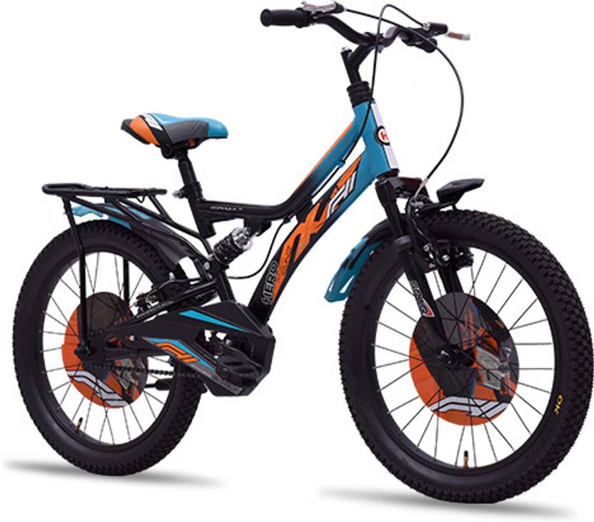 HERO F11 DUAL SUSPENSION SEMI FAT TYRES 20*2.40Dual Disc Brakes