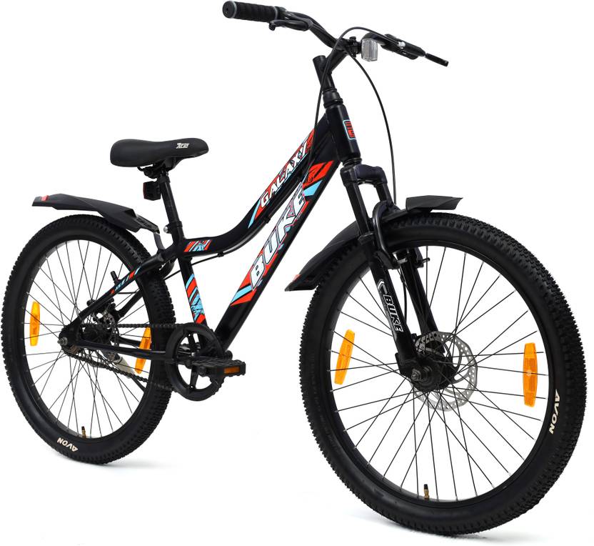 AVON Buke Galaxy 24T Unisex Bike, Durable Frame, Disc Brakes, Stylish
