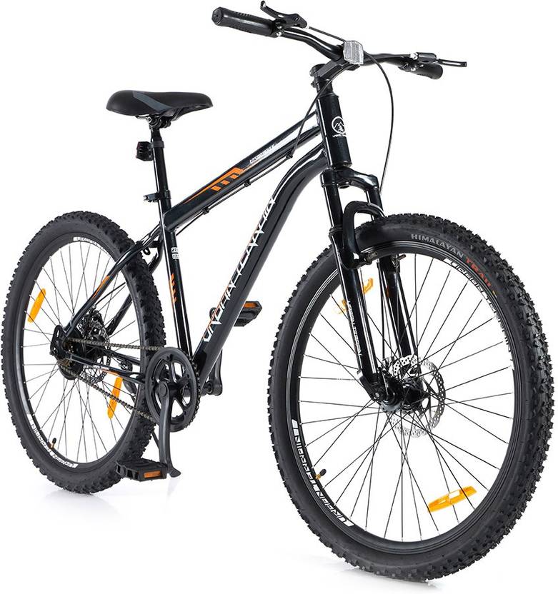 Urban Terrain BOLT UT5001S27.5 Steel MTBDisc Brakes, and Mobile Tracking App 27.5 T Road Cycle