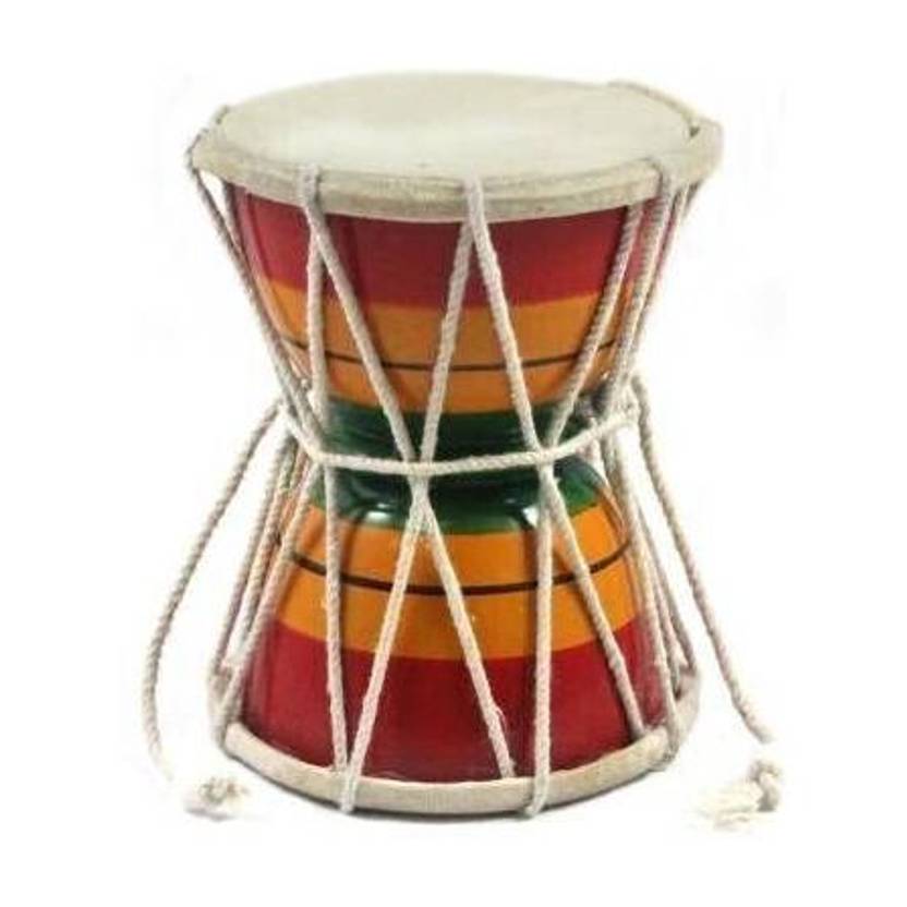 ALEWA 5 Inch Damru Shiva Drum Dum Bhole Nath Natraja Tandava Hindu God - ALDAMARU014 Damaru