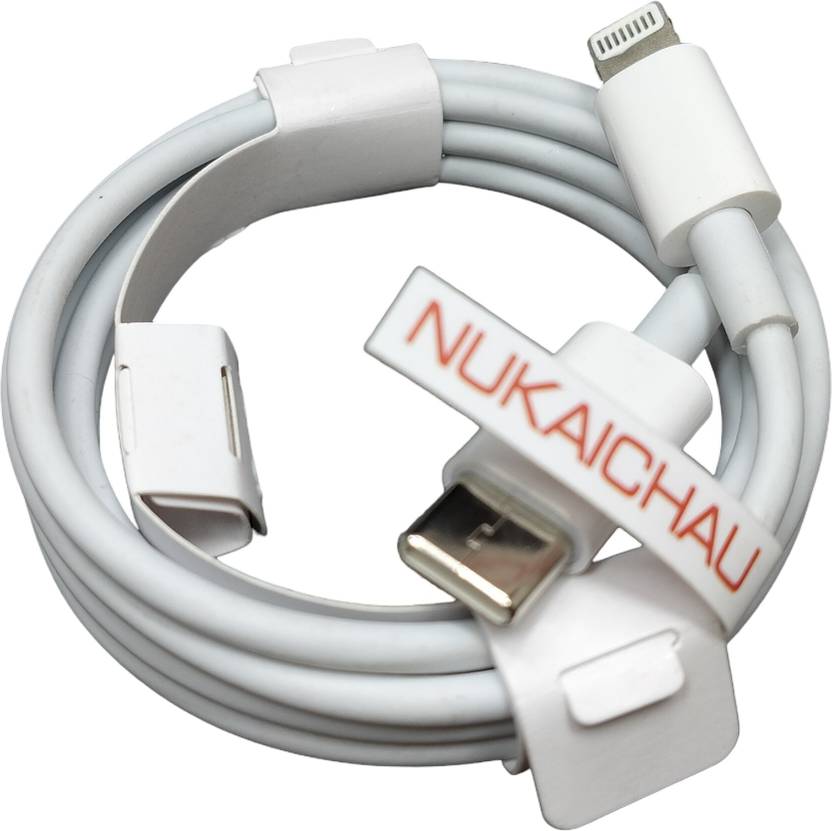 NUKAICHAU Lightning Cable 5 A 0.97 m Copper Braiding Type-C to Lightning Cable for iPhones, iPads, iPods & Airpods