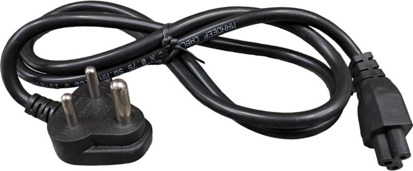 LAPCARE Power Cord 1 m Laptop Power Cable 1 Meter