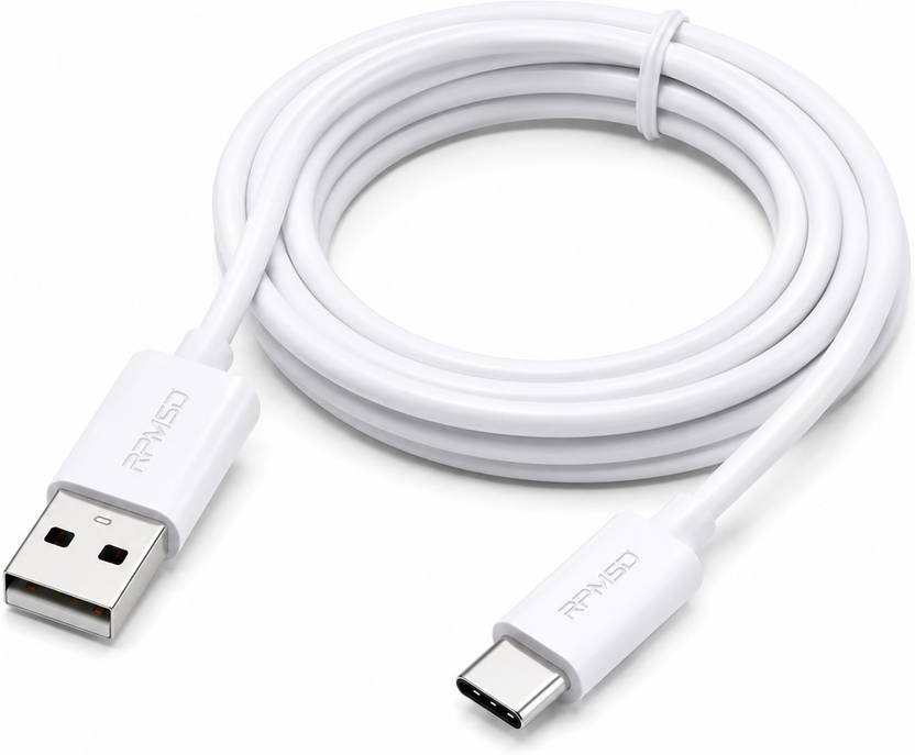 RPMSD Type C 3 A 1 m Aluminum Foil 1000mm Length 3.5mm Thick Heavy Duty USB to Type-C Cable with Precision Connectors