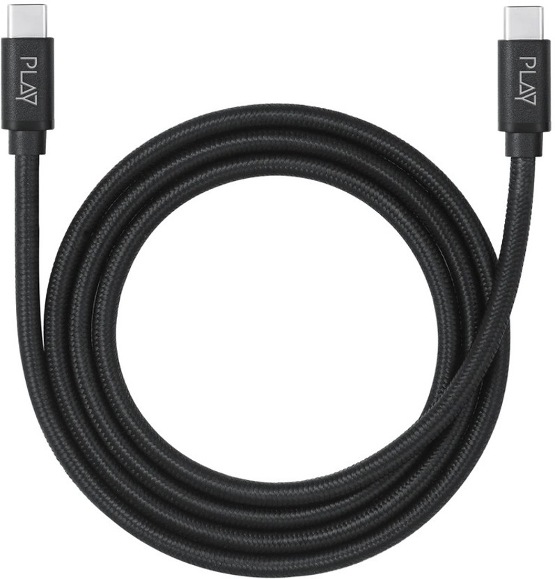 Click to enlarge PLAY USB Type C Cable 3 A 1.2 m Braided BC60C - PLAY : Flipkart.com