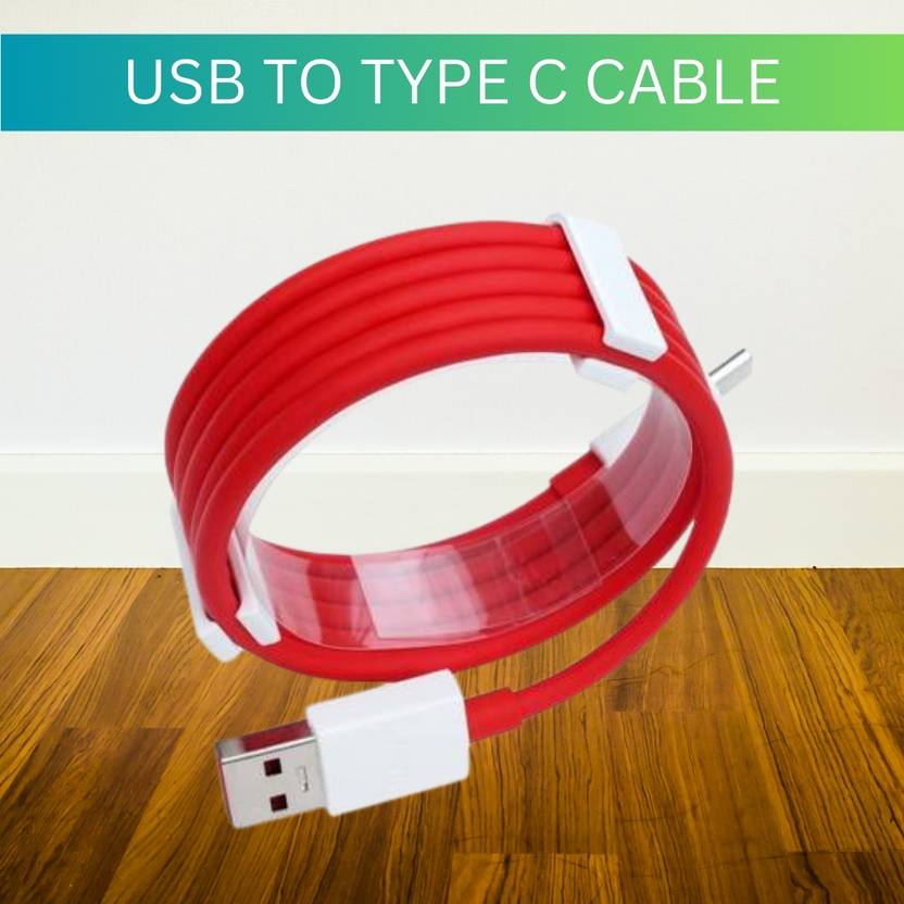 GUGGU USB Type C Cable 1 m Dash USB Type C Cable 1m Type-C, Fast Charging Cable Supports VOOC/WARP/DASHL360