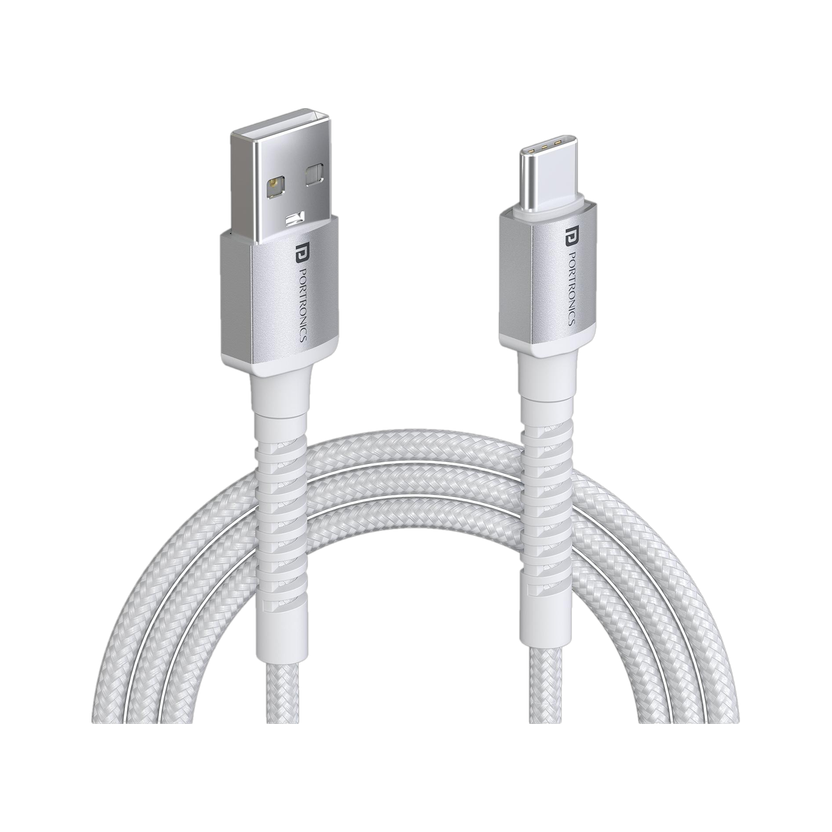 Portronics Type C 3 A 1 m Konenct X USB to Fast