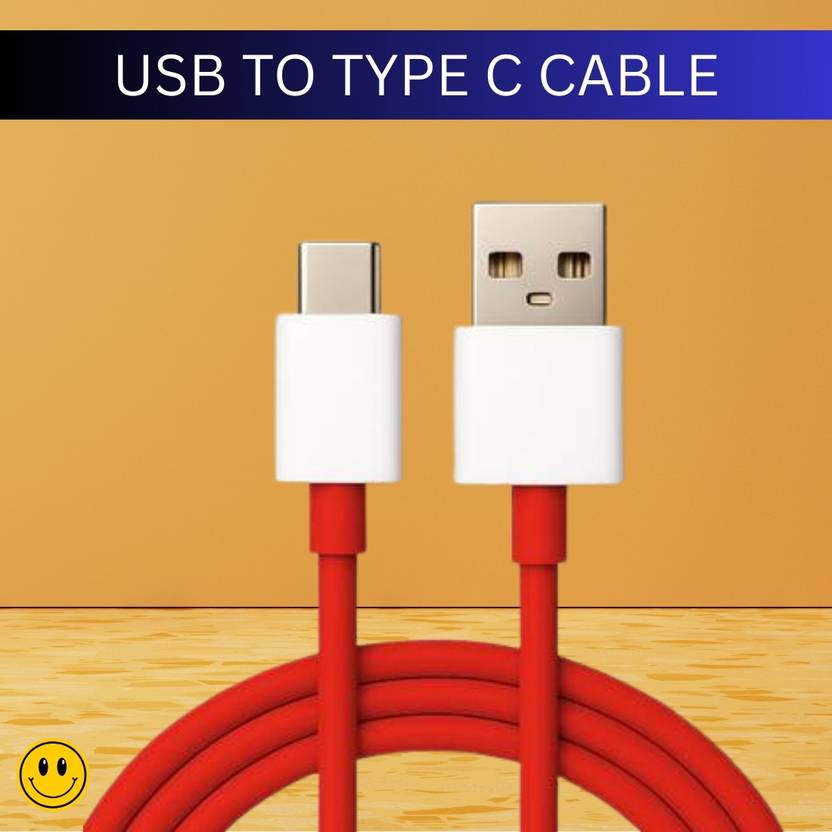 GUGGU USB Type C Cable 1 m Dash USB A to Type C Cable, Charger Cable Compatible for Dash,Vooc, WarpBW122