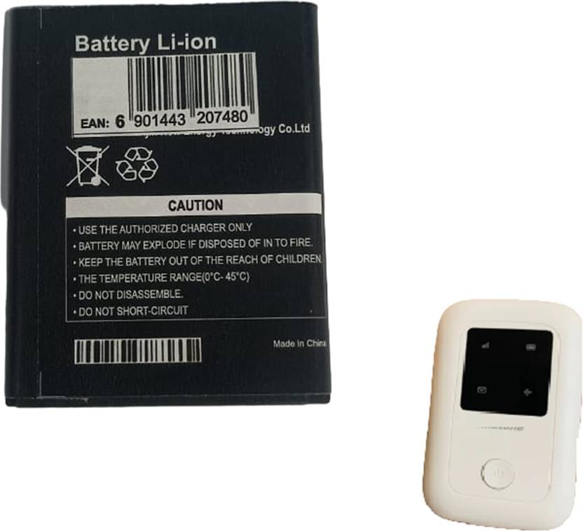 Airtel BMF423- HOTSPOT Battery 2700mAh Battery ORIGINAL 4G LTE Hotspot 1ICP7/50/60 3.1 Mbps Data Card ,Calls not Supported