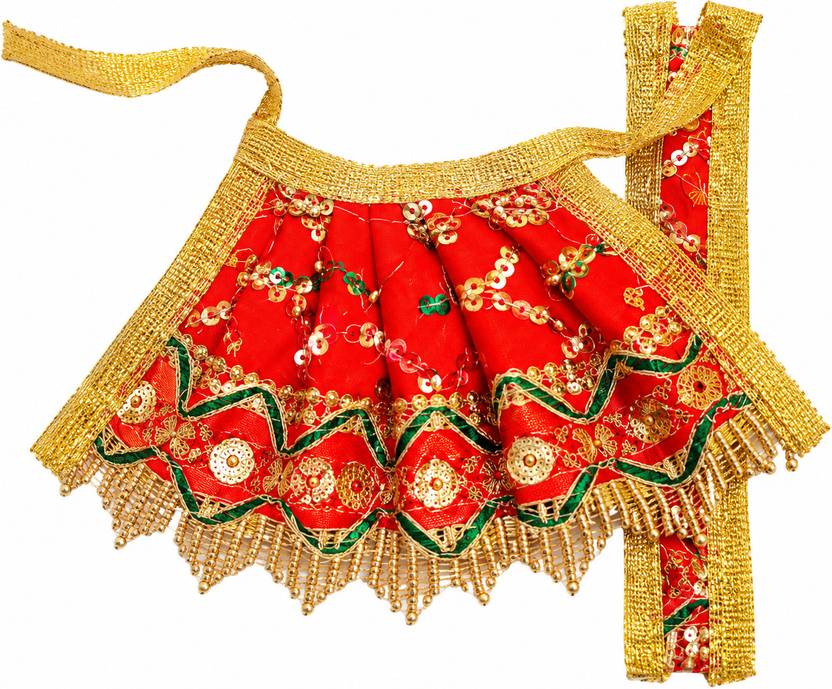Aaditya Gift And Toy Shop Mata Poshak Size 2, Pack of 4 Dress