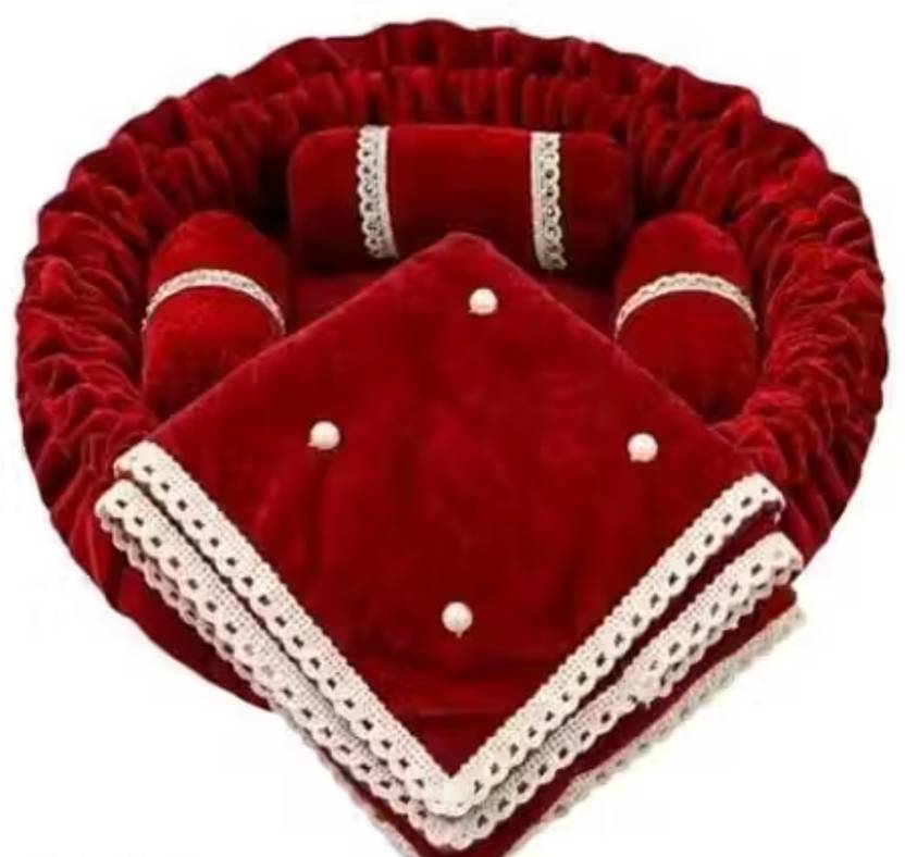 Extraposh kanha ji, be set, mehroon colour Dress