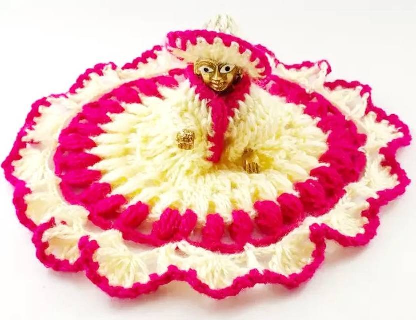 Poshak Bhandar Laddu Gopal Poshak For 4 No. Size Gopal Ji woolen dress Uni poshak a23 Dress