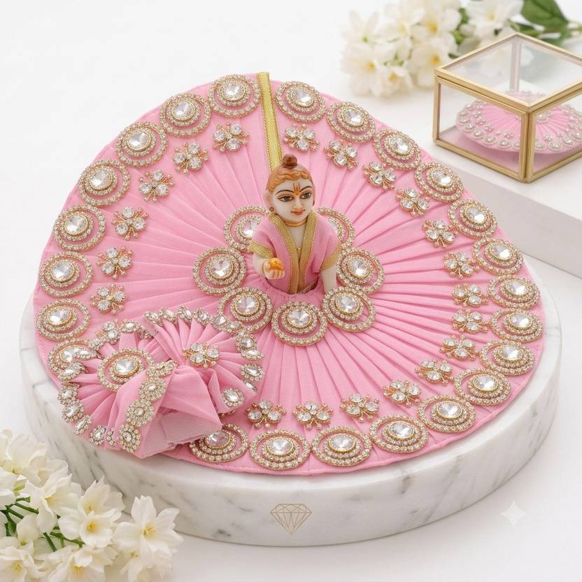 maheshwari innovations Kanha JI Poshak with Mukut for festivals Dress