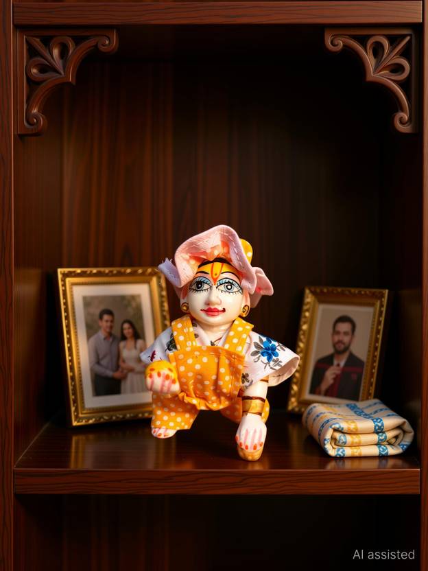 laddu Gopal Kanha ji laddu gopal krishna ji bib suit SIZE NO 3 Dress