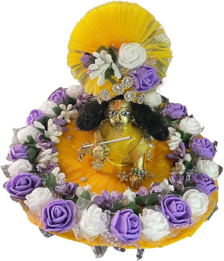 9LKHA (SIZE-6) Laddu Gopal Ji Flower Special Fancy Dress