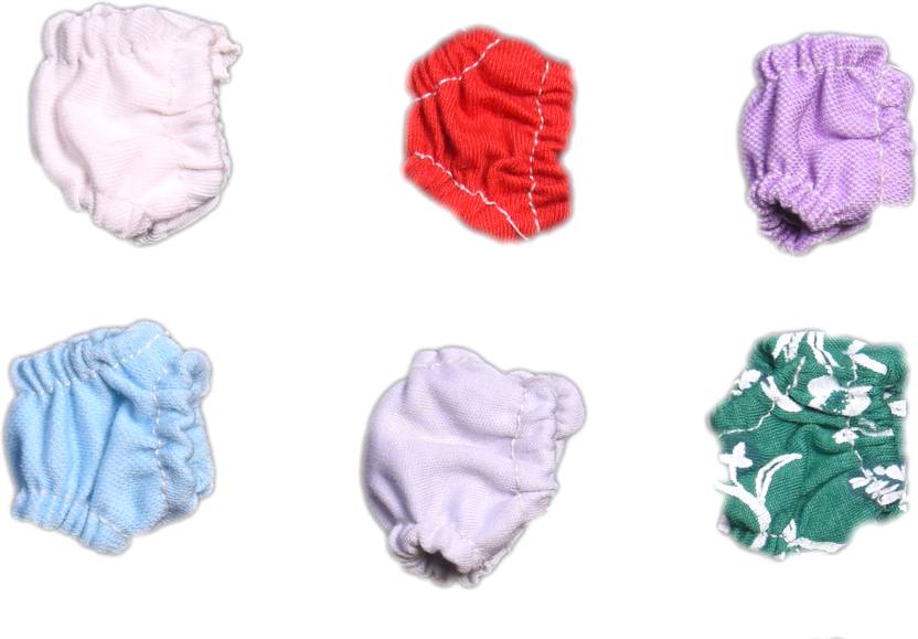 winaaya Nappy / Panty Kanha ji,Laddu Gopal, Bal Gopal, (Size - 2 no.),Pack of 6 Nappies Dress