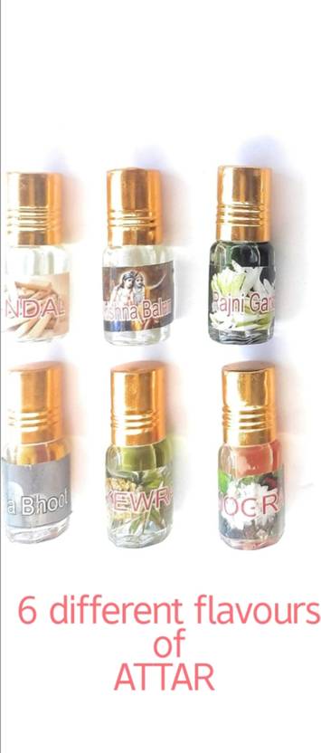 radha krishnam poshak Laddu Gopal Itar / Different Fragrance / Set of 6 Deity Ornament