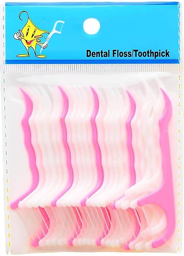 AVAIKSA Dental Floss Picks | Dentist Designed & Convenient Teeth Floss for Fresh Breath