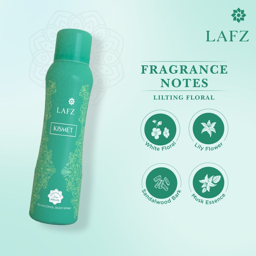 LAFZ Kismet No Alcohol Deodorant - Image 4