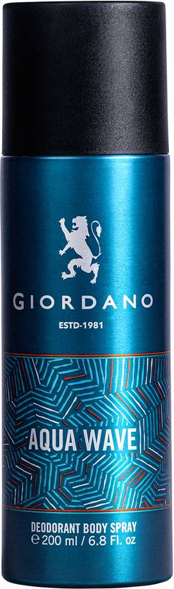 GIORDANO Aqua wave Deodorant Spray  -  For Men