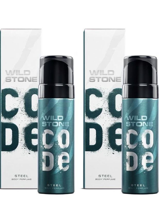 Wild Stone CODE Titanium & Chrome Body Spray (150 ml each) - Image 10