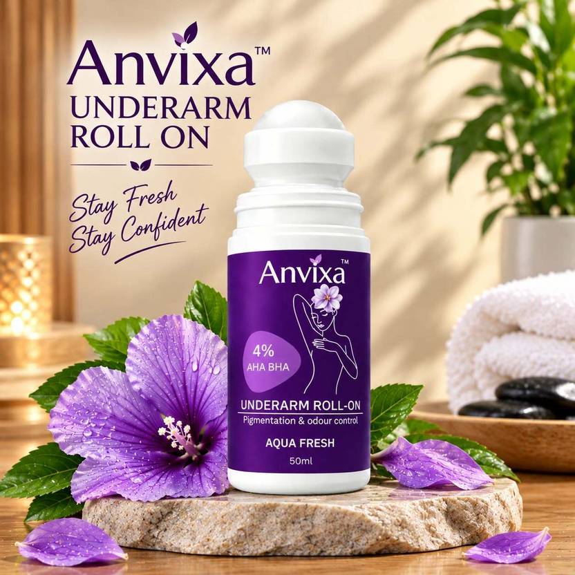 Anvixa Underarm Roll-On – Aqua Fresh Deodorant Roll-on  -  For Women