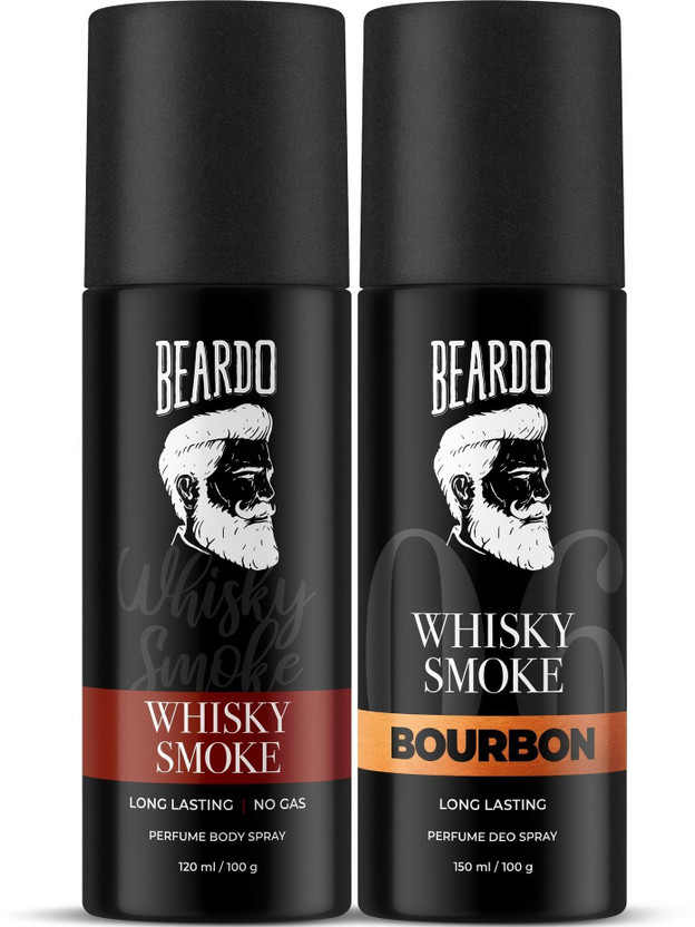 BEARDO Whisky Smoke & Bourbon Body Spray | Long Lasting Deo Sprays Combo Deodorant Deodorant Spray - For Men - Price in India, Buy BEARDO Whisky Smoke & Bourbon Body Spray | Long Lasting Deo Sprays Combo Deodorant Deodorant Spray - For Men Online