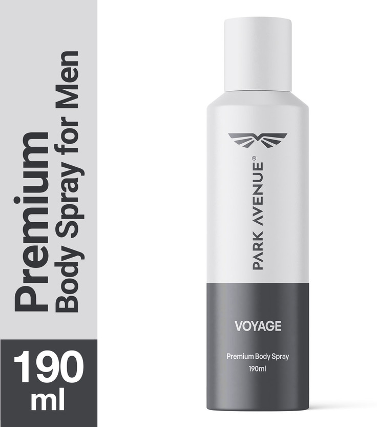 Click to enlarge PARK AVENUE Voyage Premium Body Spray - For Men - Price in India, Buy PARK AVENUE Voyage Premium Body Spray - For Men Online In India, Reviews & Ratings