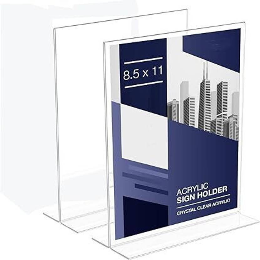 Flipkart.com | Komalartz 1 Compartments Acrylic T Shape Table Top ...