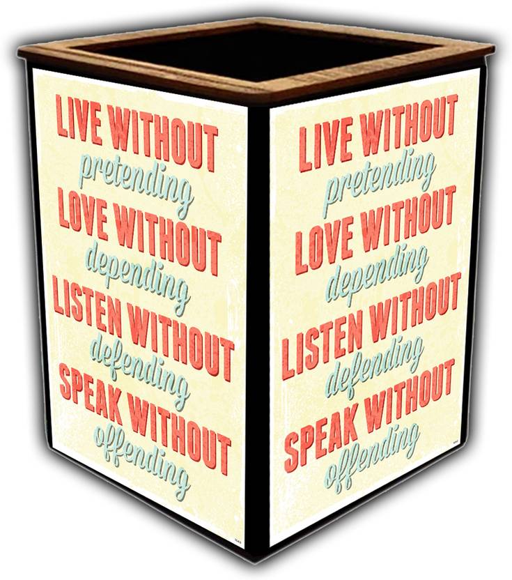 pnf 1 Compartments wooden Poster N Frames Colourful