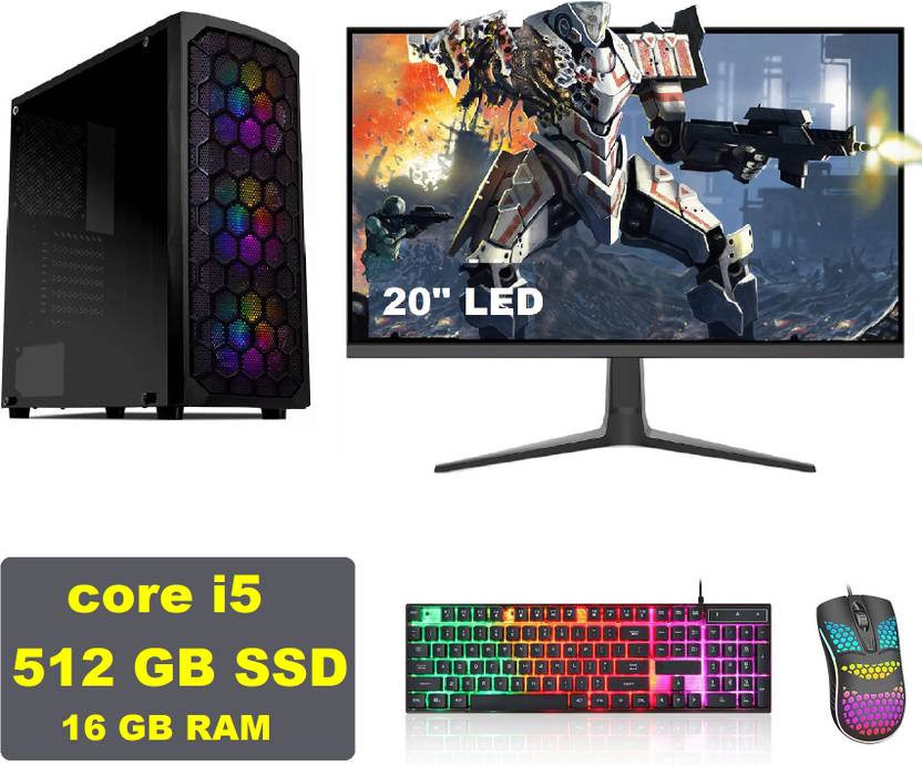 ENTWINO Intel Core i5 (16 GB / 512 GB / Windows 11) Assembled Desktop