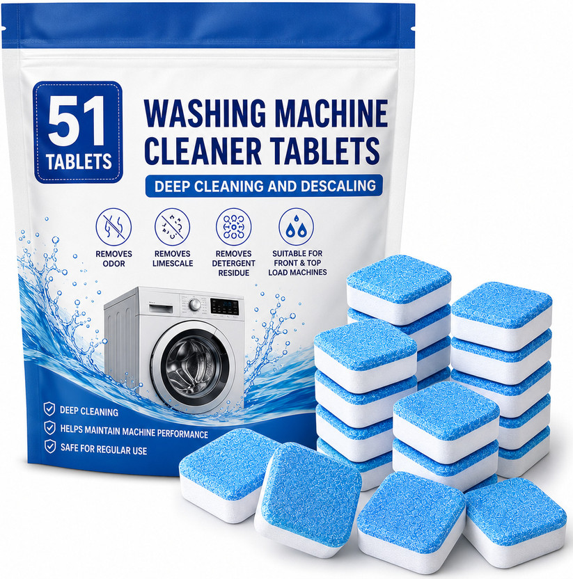 Xoyo Beauty VSHLOM Washing Machine Cleaner Tablets Regular
