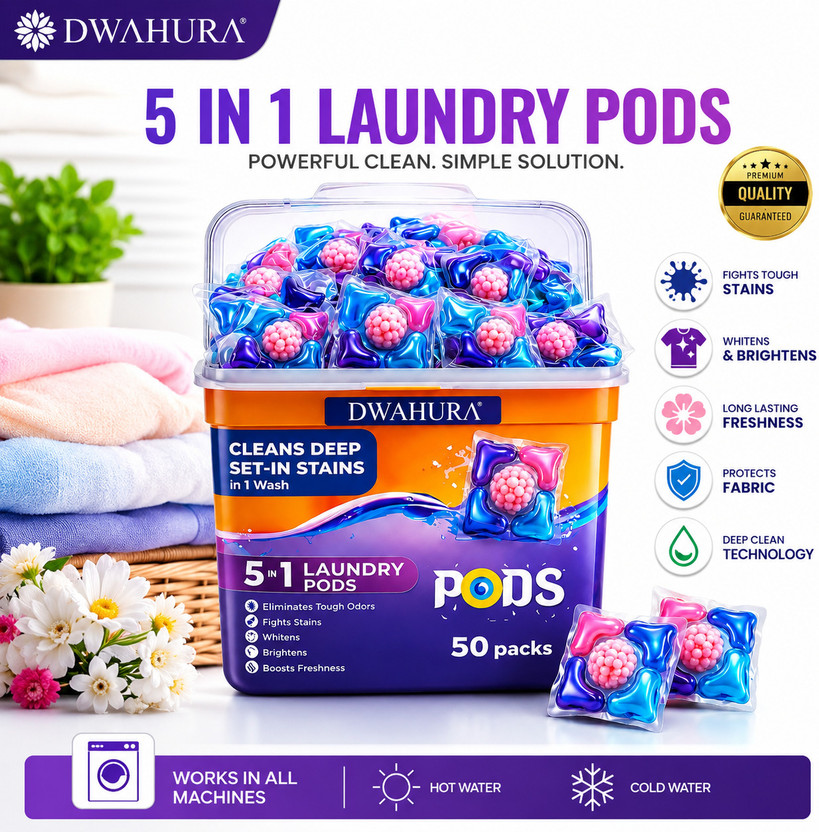 DWAHURA PODS-50 Regular Detergent Pod
