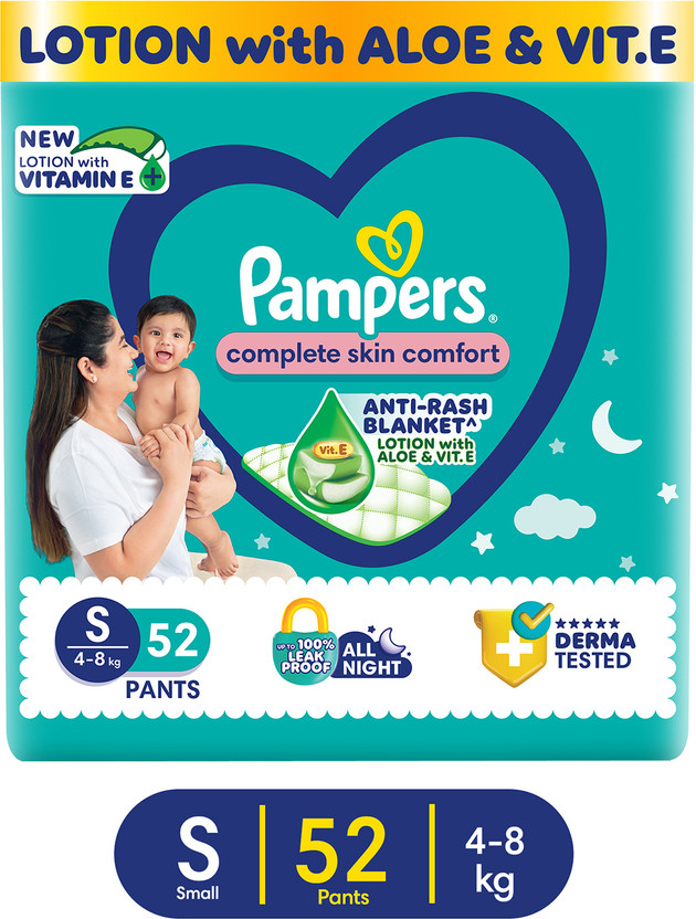 Pampers All Round Protection with Aloe Vera Lotion Pant Diapers