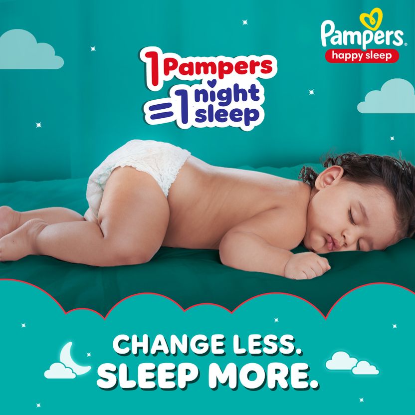 Pampers Happy Sleep XL Diapers 34 Pieces - Image 4