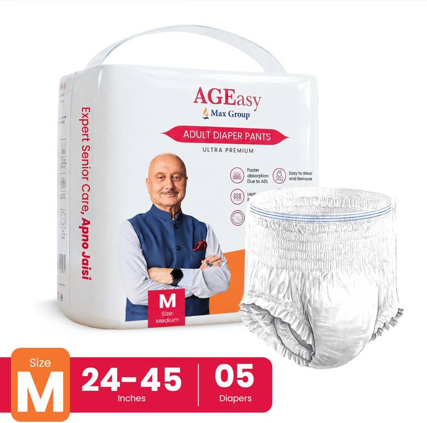 AGEasy (Max Group) Adult Diapers - M