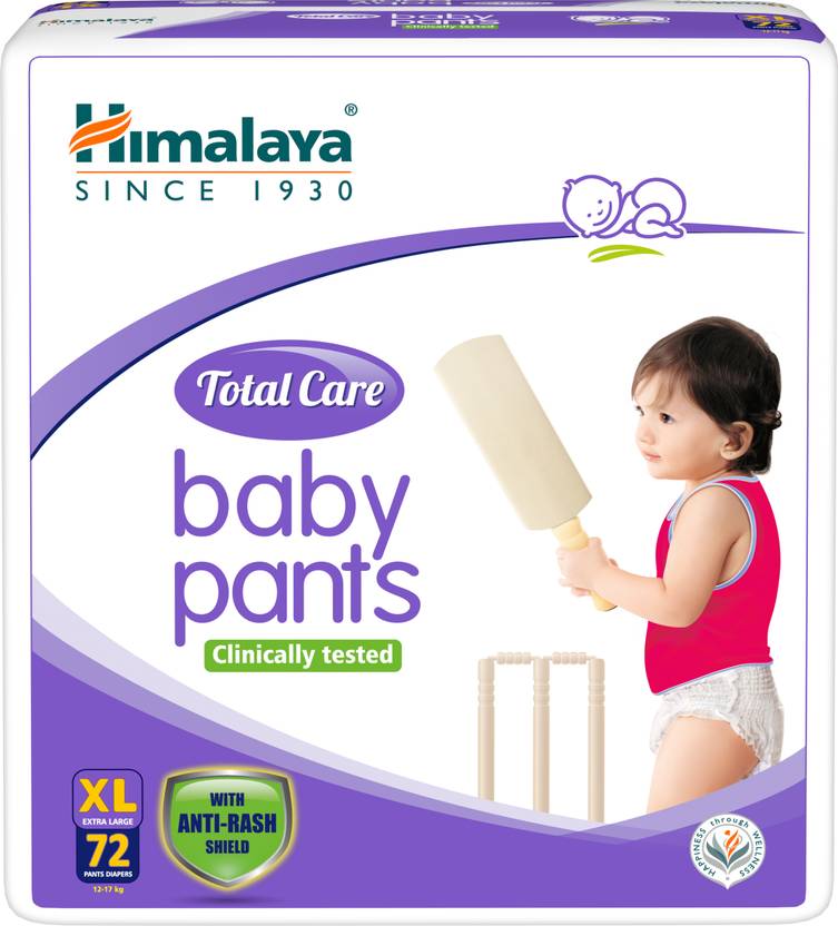 HIMALAYA Total Care Baby Pants XL Buy 72 HIMALAYA Pant Diapers