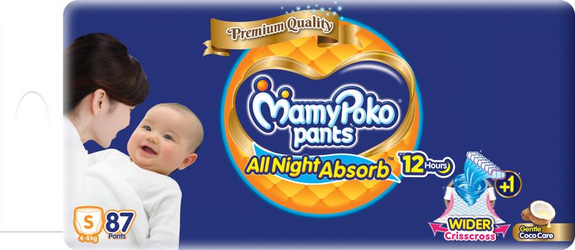 MamyPoko All Night Absorb Pant Diapers - S, 8 kg - Image 5