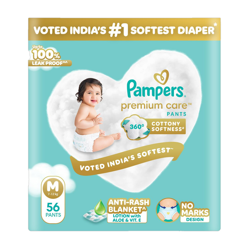 Pampers Premium Care Pant Diapers - M