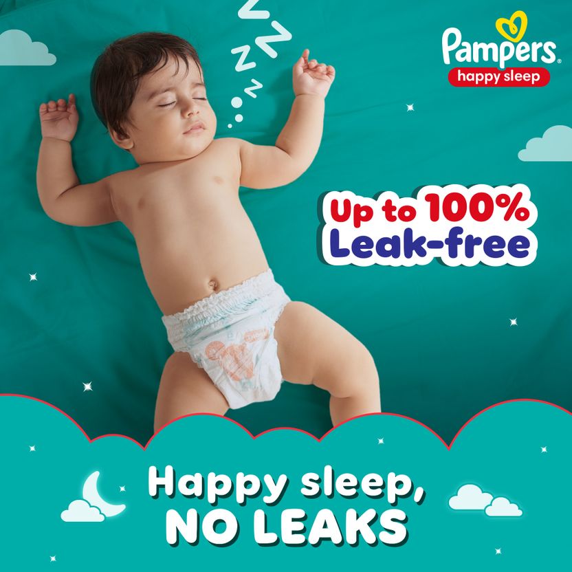 Pampers Happy Sleep XL Diapers 34 Pieces - Image 3