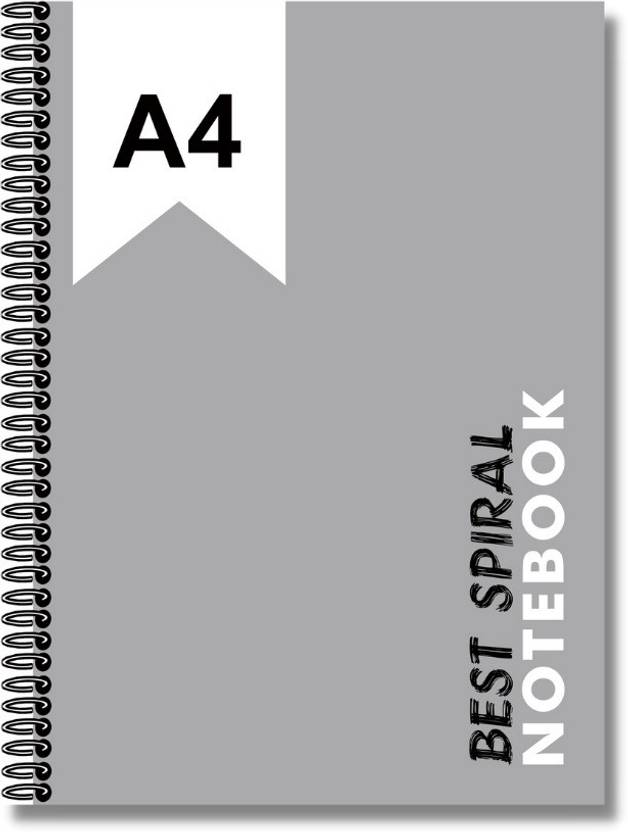Best Spiral 2 A4 Notebook UNRULED 300 Pages Price in India Buy Best