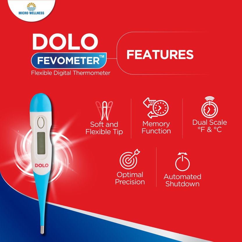 Dolo Fevometer Fevo Flexible Digital Thermometer - Image 5