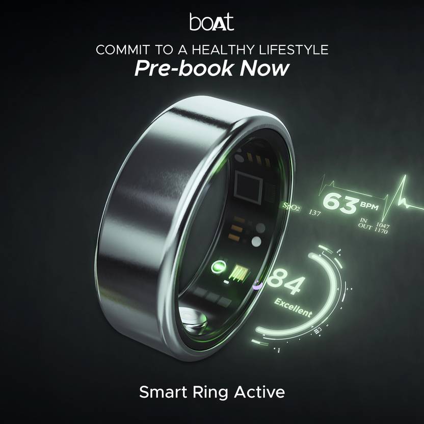 Currently unavailable boAt Smart Ring Active Pre-reserve Pass