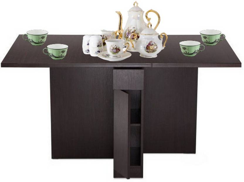 Old Wolf Furniture Engineered Wood 6 Seater Dining Table Price in India