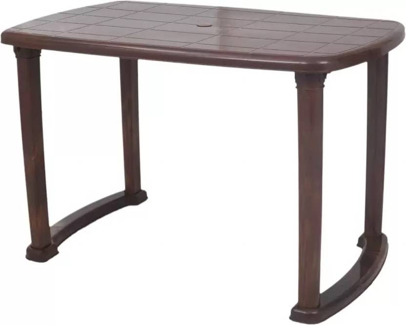 National Plastics Flora national Plastic 4 Seater Dining Table Price in