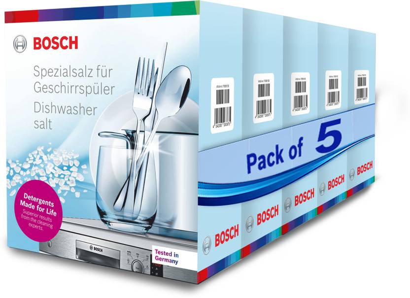 BOSCH Salt for Dishwasher5 Kg Pack of 1kg x 5) Dishwashing Detergent Price in India