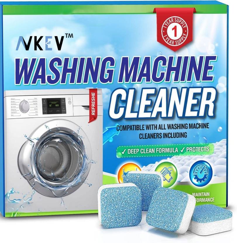 Ankev 12Pcs Washing Machine Deep Cleaner for Front and Top Dishwashing